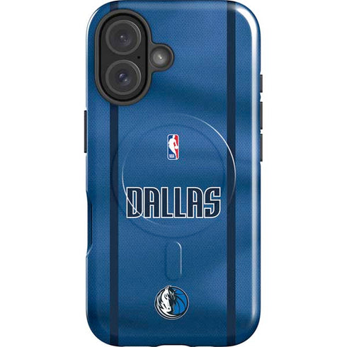 NBA Dallas Mavericks Jersey iPhone 16 Plus Magsafe Impact Case